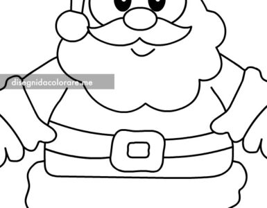 babbo natale disegno