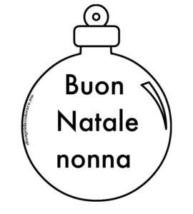 buon natale nonna