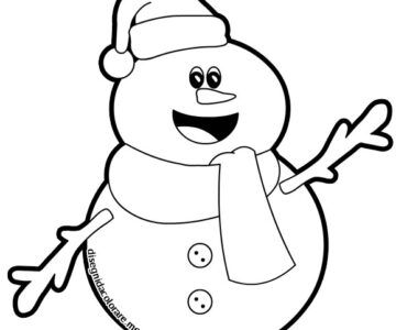 pupazzo neve con cappello