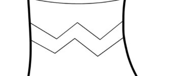calza befana disegno