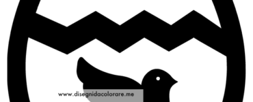 Stencil uovo Pasqua