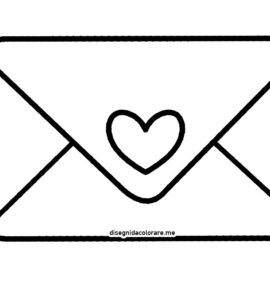 busta lettere cuore