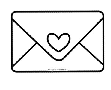 busta lettere cuore