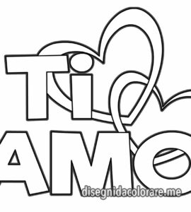 ti amo scritta