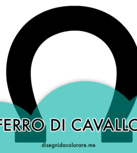 ferro di cavallo silhouette