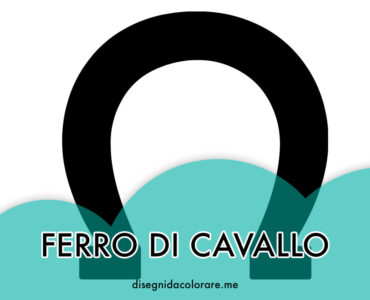 ferro di cavallo silhouette