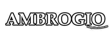 ambrogio nome
