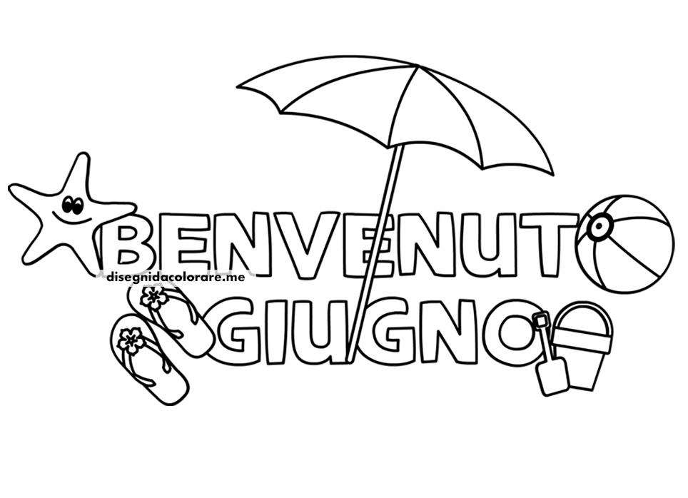 Benvenuto giugno 1 benvenuto giugno