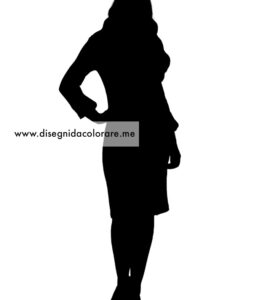 donna silhouette