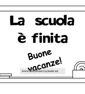 fine anno scolastico