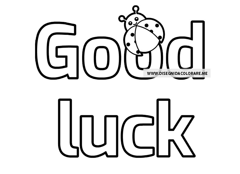 Good luck 1 good luck