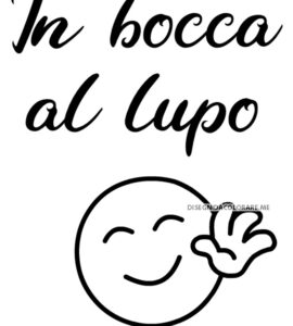 in bocca al lupo