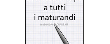 in bocca al lupo maturandi