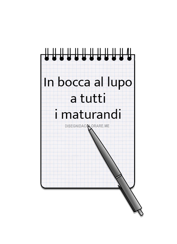 In bocca al lupo a tutti i maturandi 1 in bocca al lupo maturandi