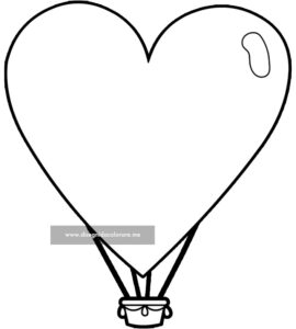 mongolfiera cuore