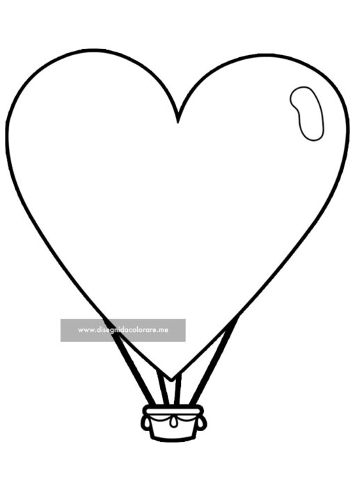 mongolfiera cuore