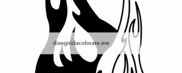 fiamma bianco nero