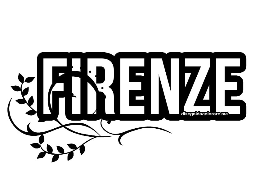 Scritta Firenze 1 firenze