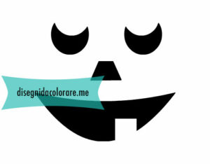 faccia zucca sorridente