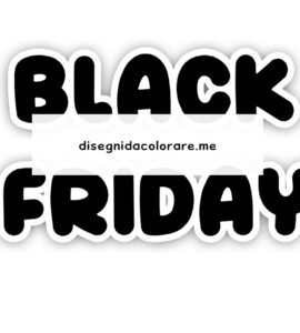 black friday scritta