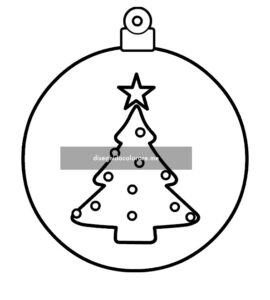 pallina carta albero di natale
