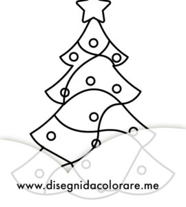albero natale astratto
