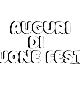 auguri buone feste