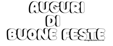 auguri buone feste