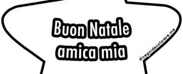 stella buon natale amica