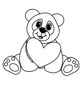 panda cuore