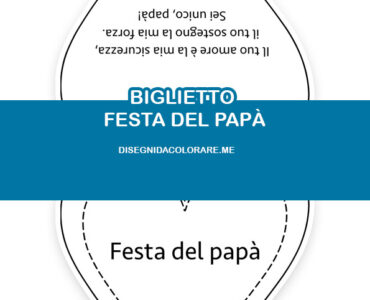 biglietto papa frase
