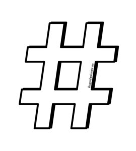 hashtag
