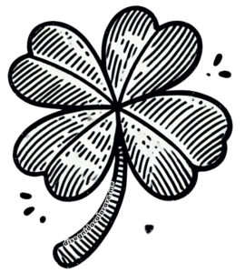 quadrifoglio doodle