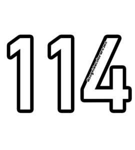 114 numero