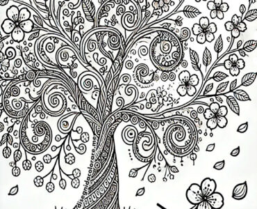albero zentangle
