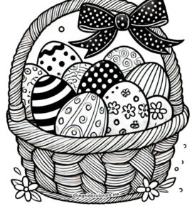 cestino uova pasqua