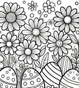 fiori uova pasqua