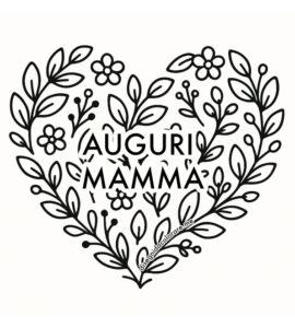 cuore auguri mamma