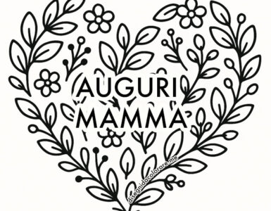 cuore auguri mamma