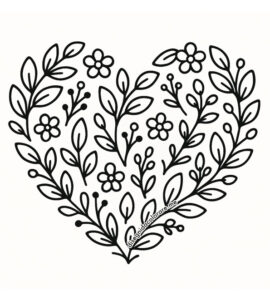 cuore fiori