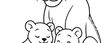 leonessa con cuccioli