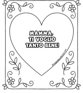 mamma ti voglio tanto bene
