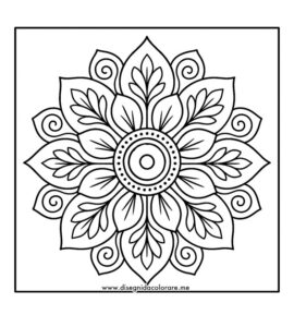 mandala floreale