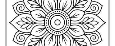 mandala floreale