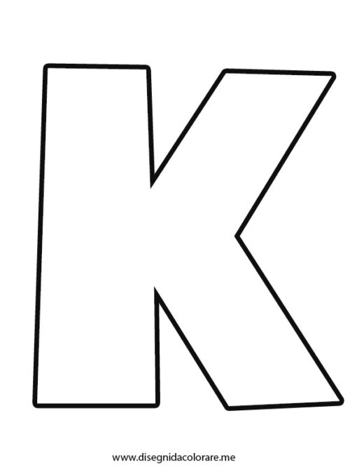 lettera k