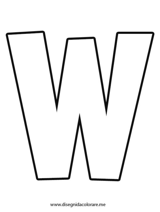 lettera w
