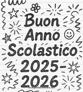 buon anno scolastico 2025 2026