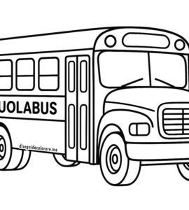 scuolabus disegno
