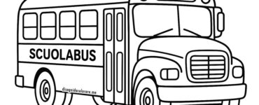 scuolabus disegno