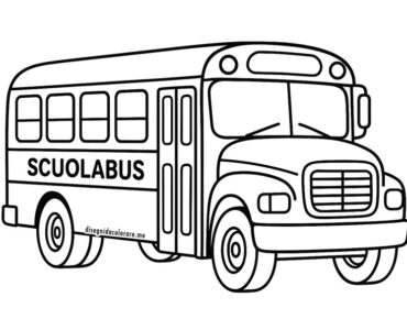 scuolabus disegno